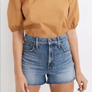 Madewell High-Rise Denim Shorts